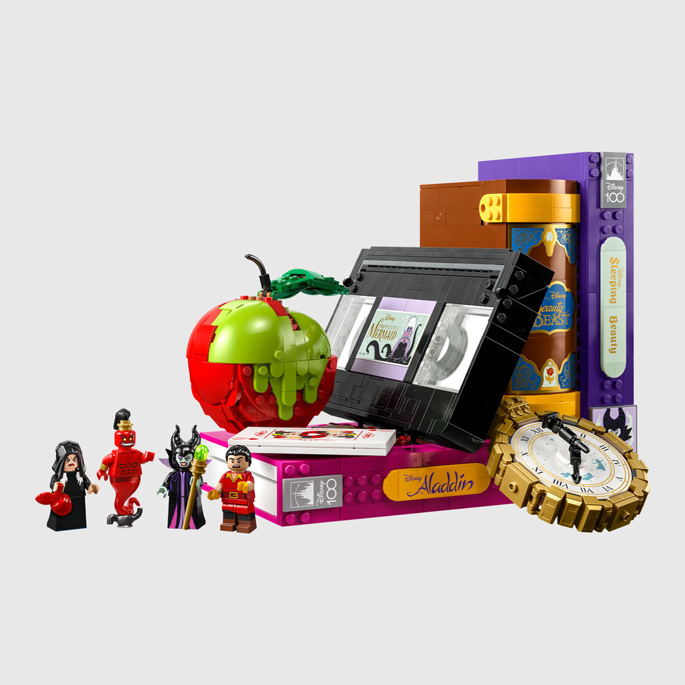 LEGO Disney Villain Icons for Disney 100th Anniversary